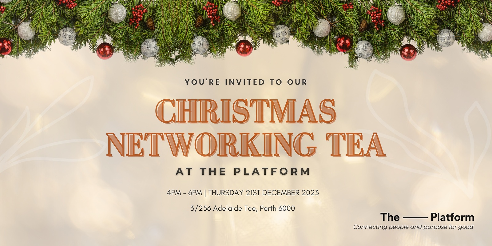 Banner image for Christmas Networking Tea