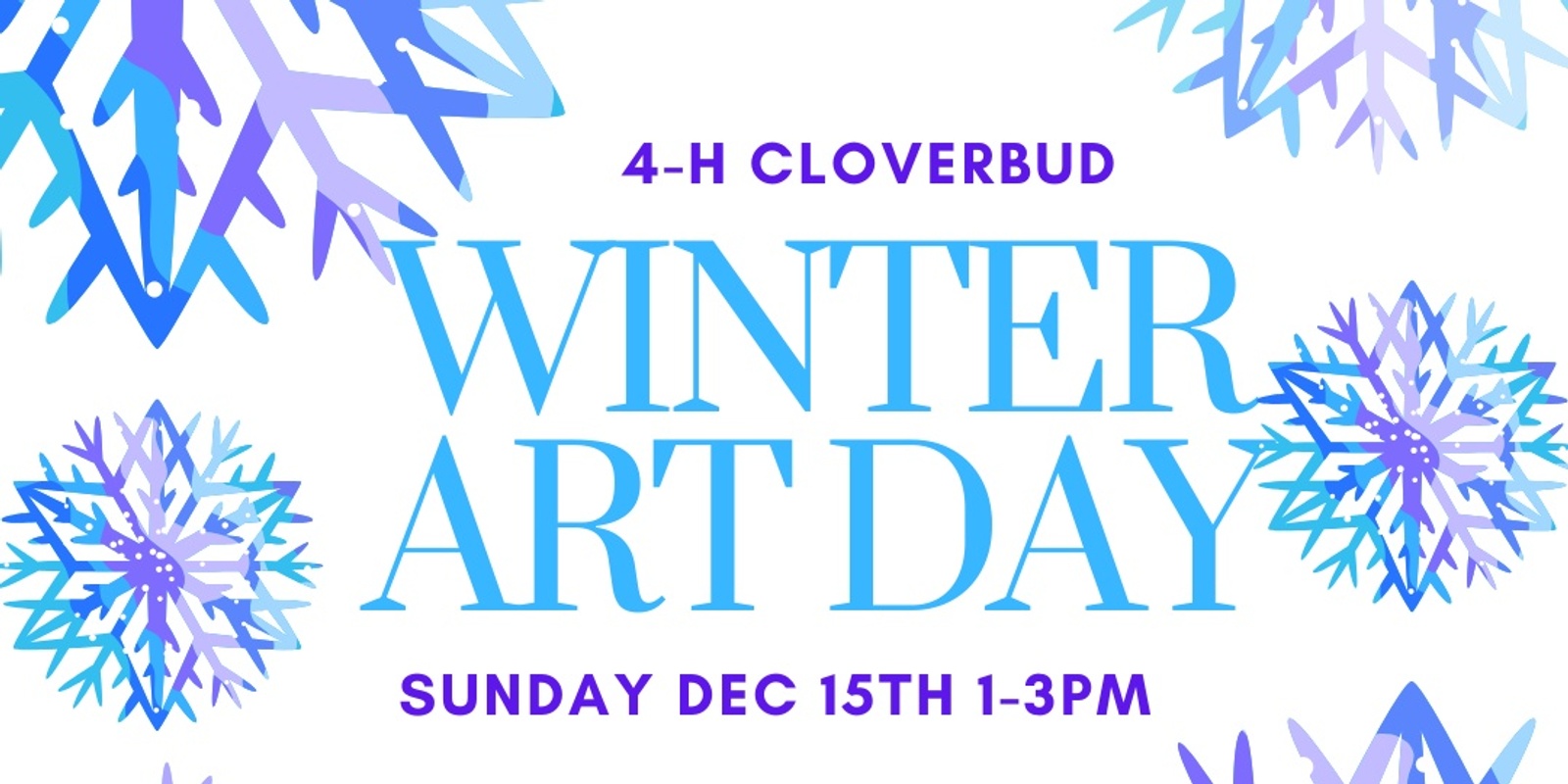 Banner image for 4-H Cloverbud Winter Art Day