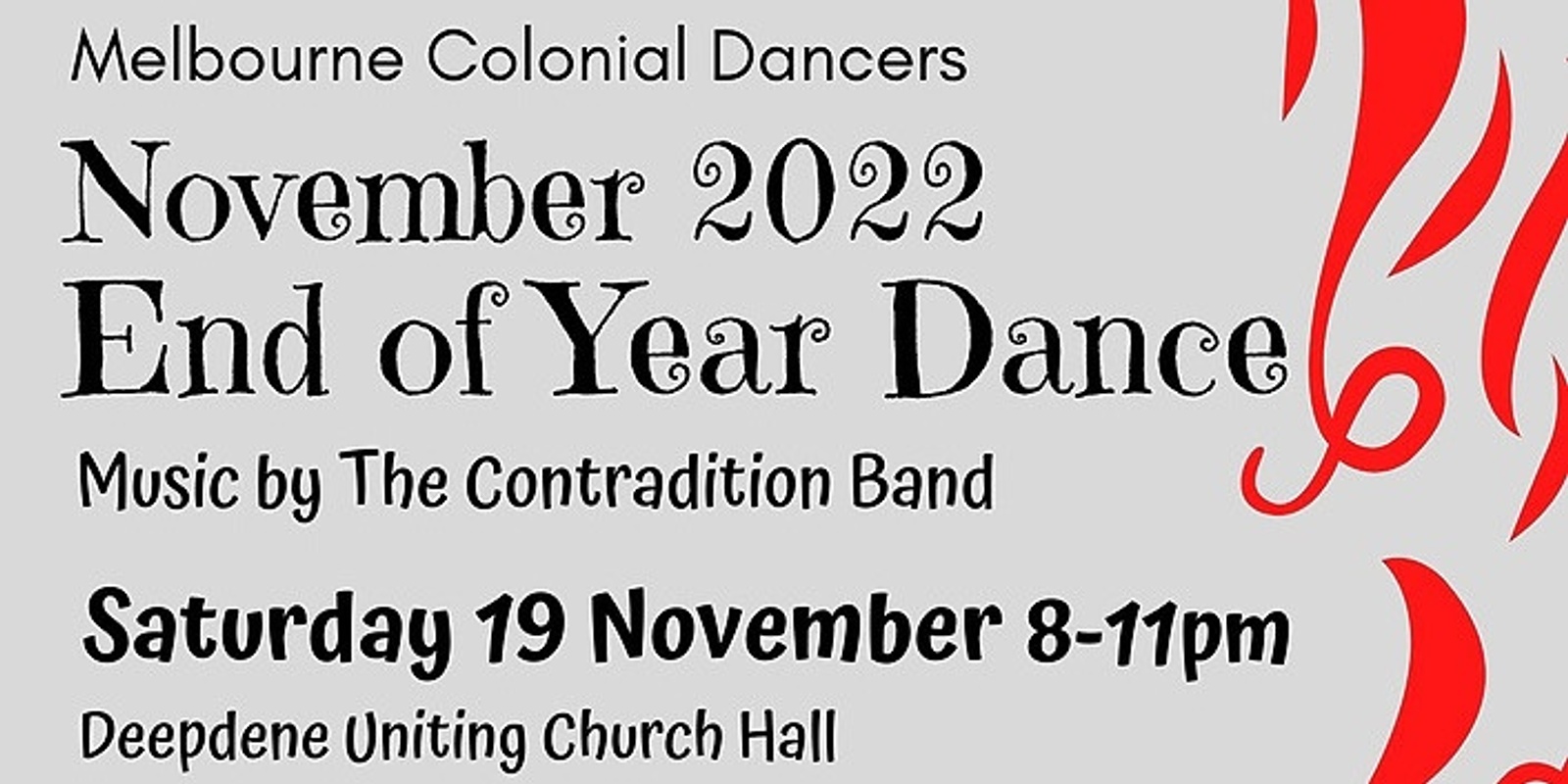 Banner image for Melbourne Colonial Dancers End of Year Dance