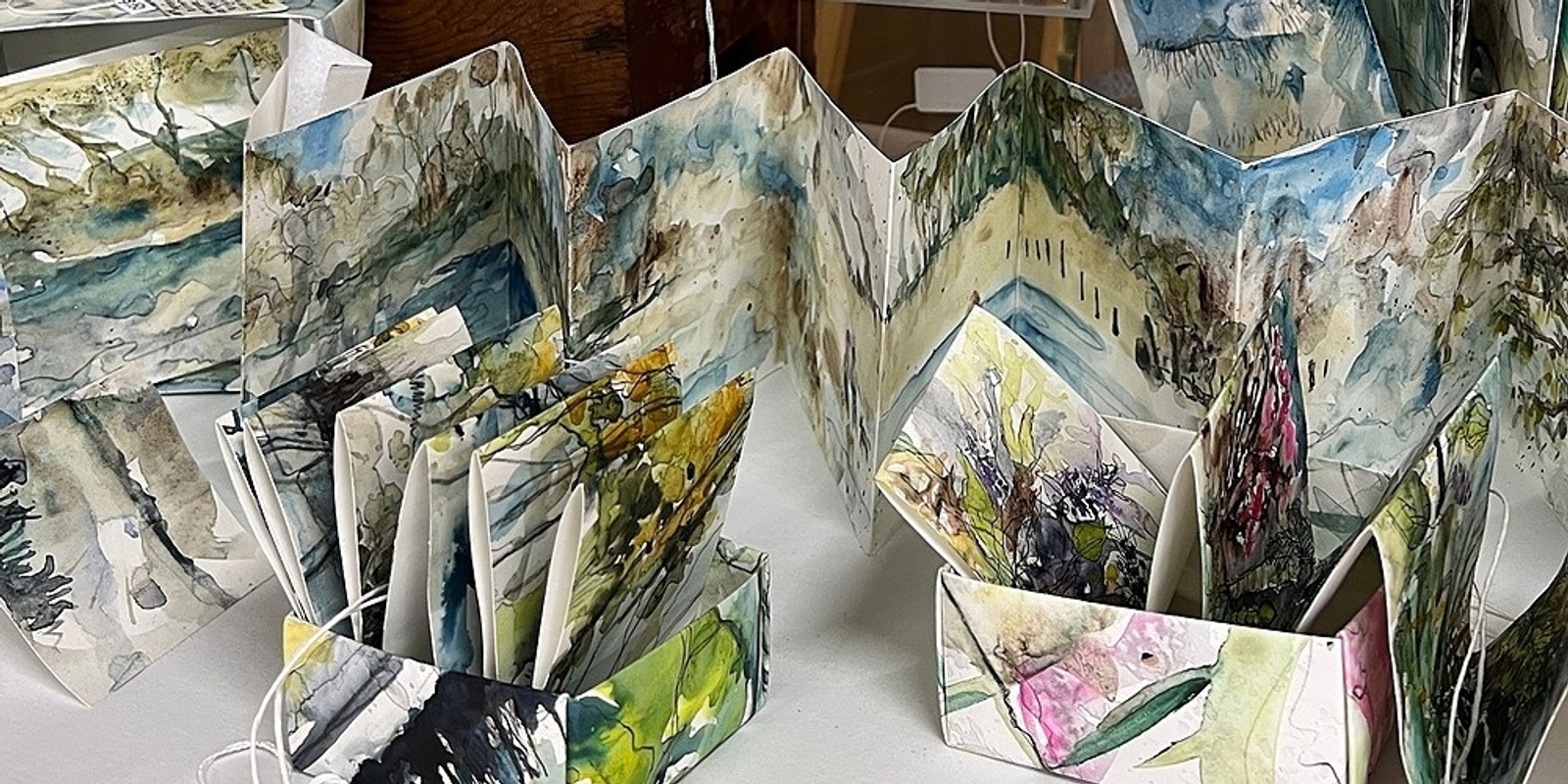 Banner image for Watercolour and Ink Artist Books