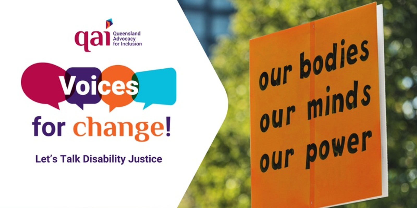 Banner image for Voices for Change!