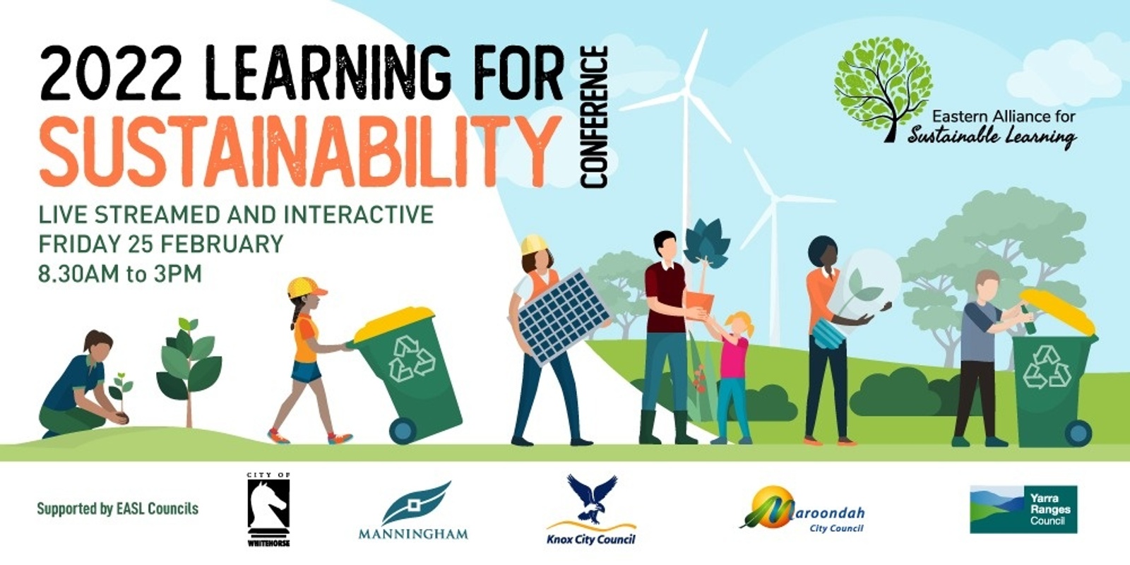 Banner image for Learning for Sustainability Conference 2022