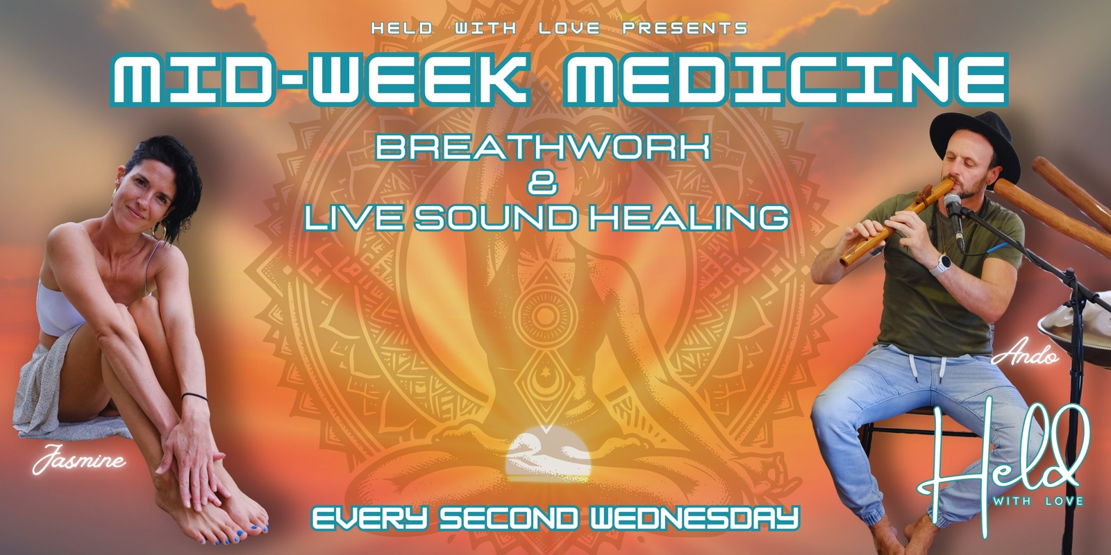 Banner image for MID-WEEK MEDICINE - Breathwork & Live Sound Healing