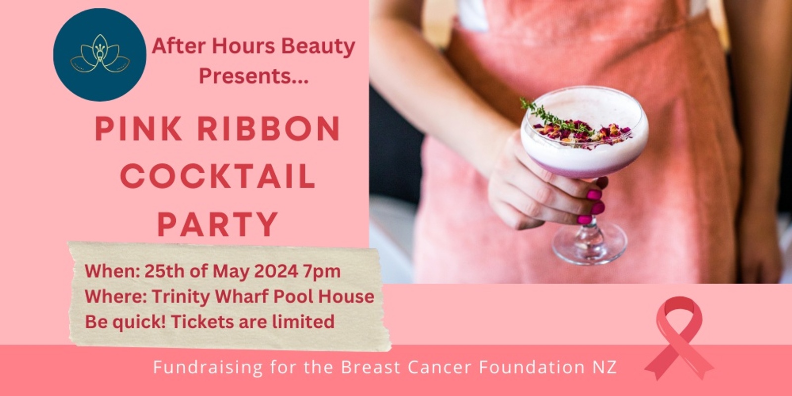 Banner image for Pink Ribbon Cocktail Party