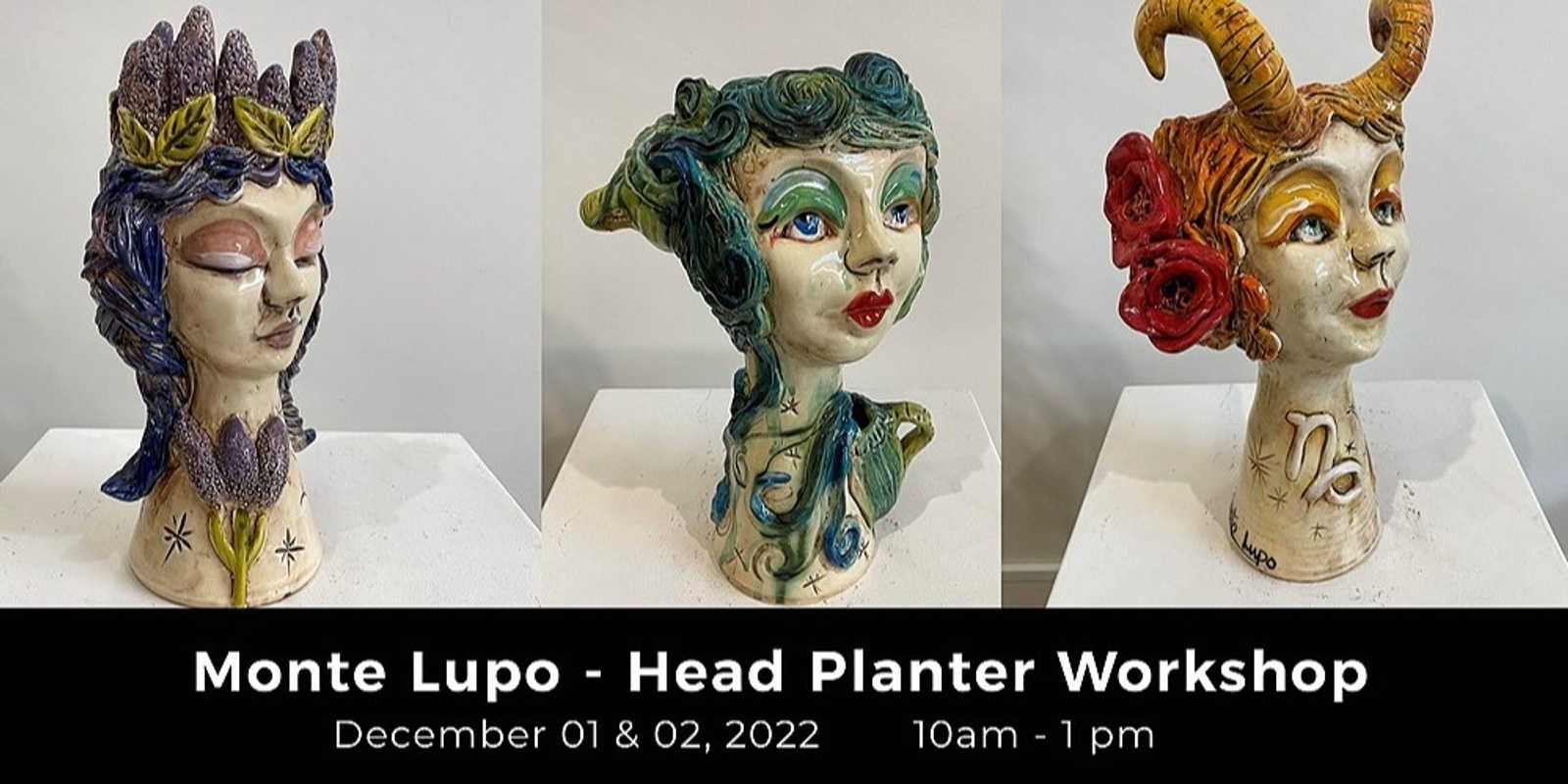 Banner image for Head Planter Workshop by Monte Lupo