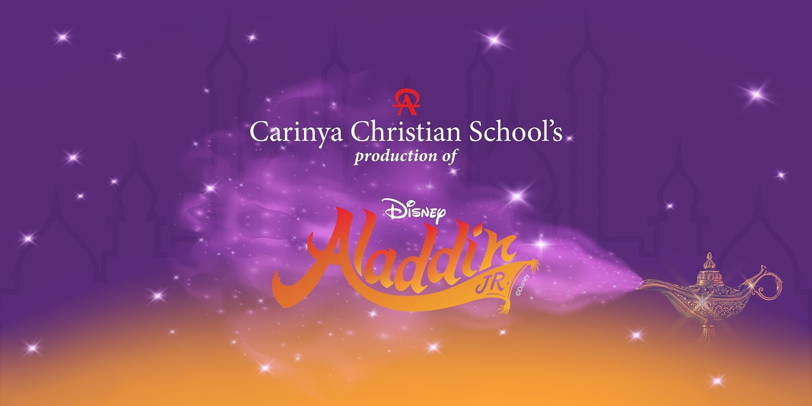 Banner image for Carinya's Production of Disney's Aladdin Jr 