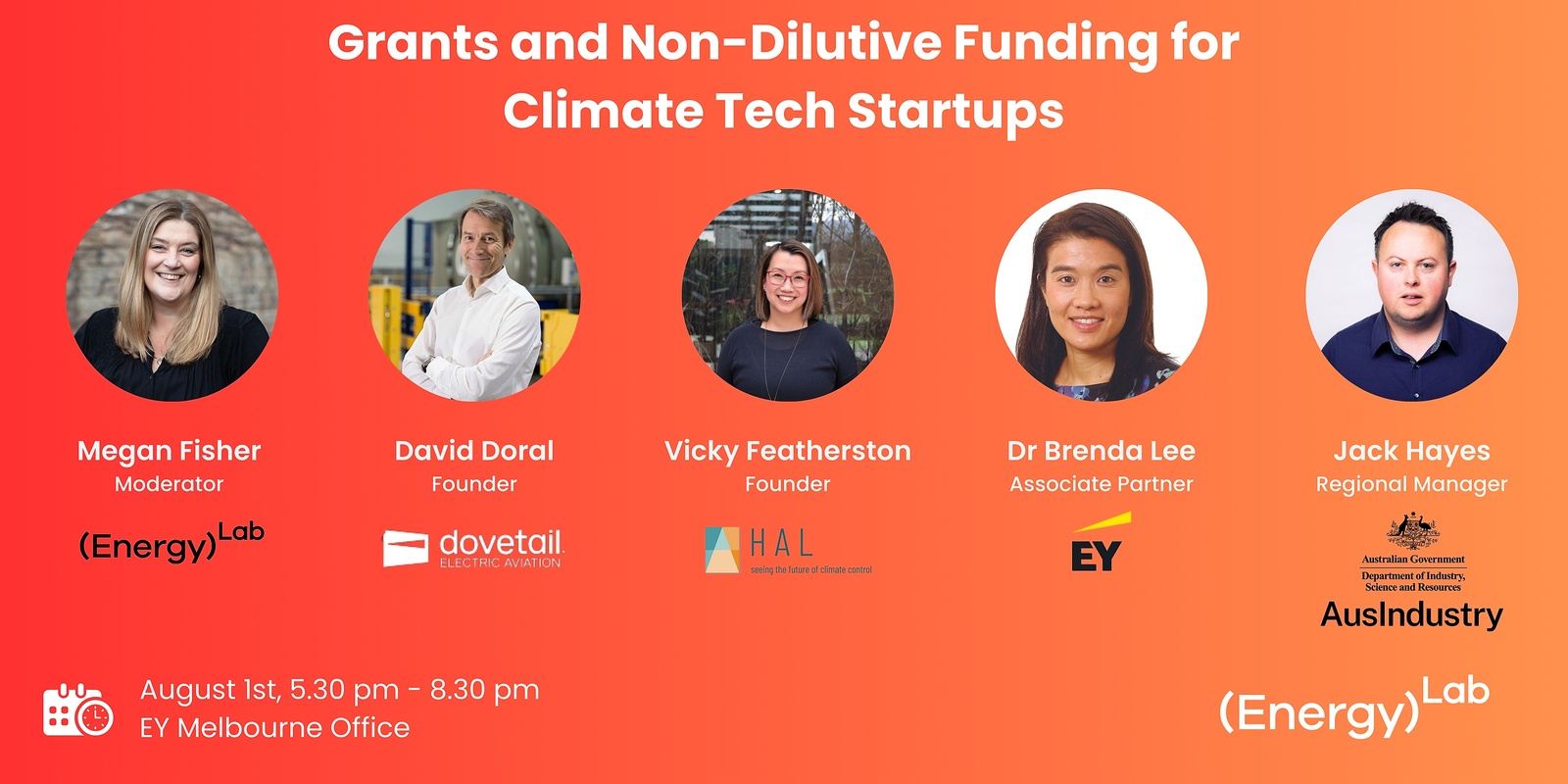 Banner image for Grants and Non-Dilutive Funding for Climate Tech Startups