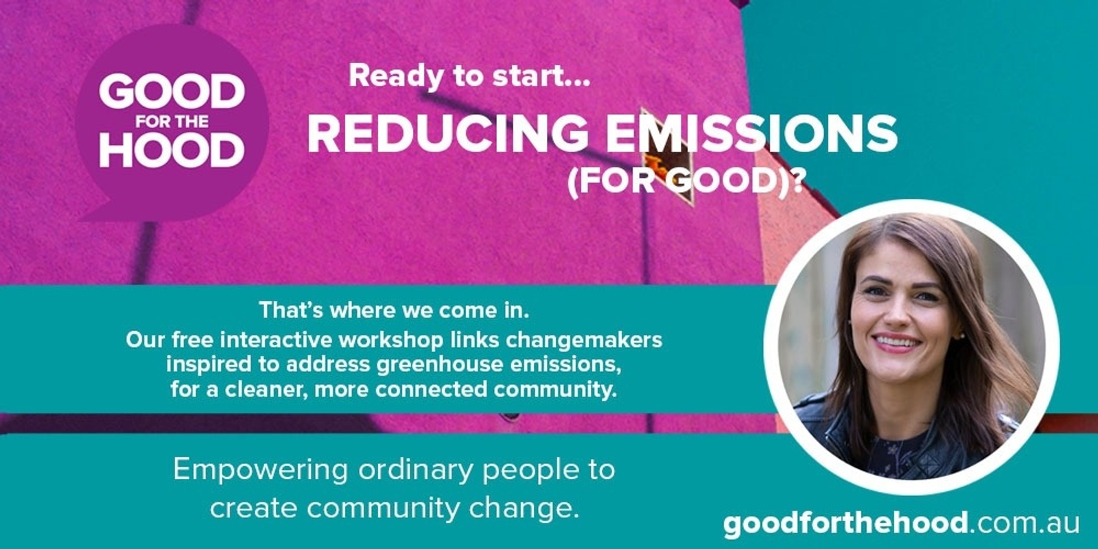 Banner image for Reducing Emissions (For Good)