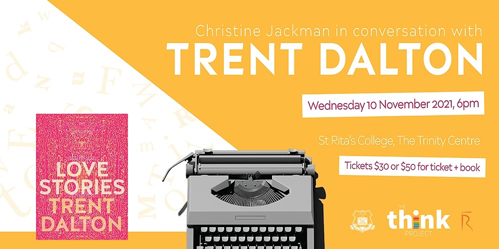 Banner image for In Conversation with Trent Dalton