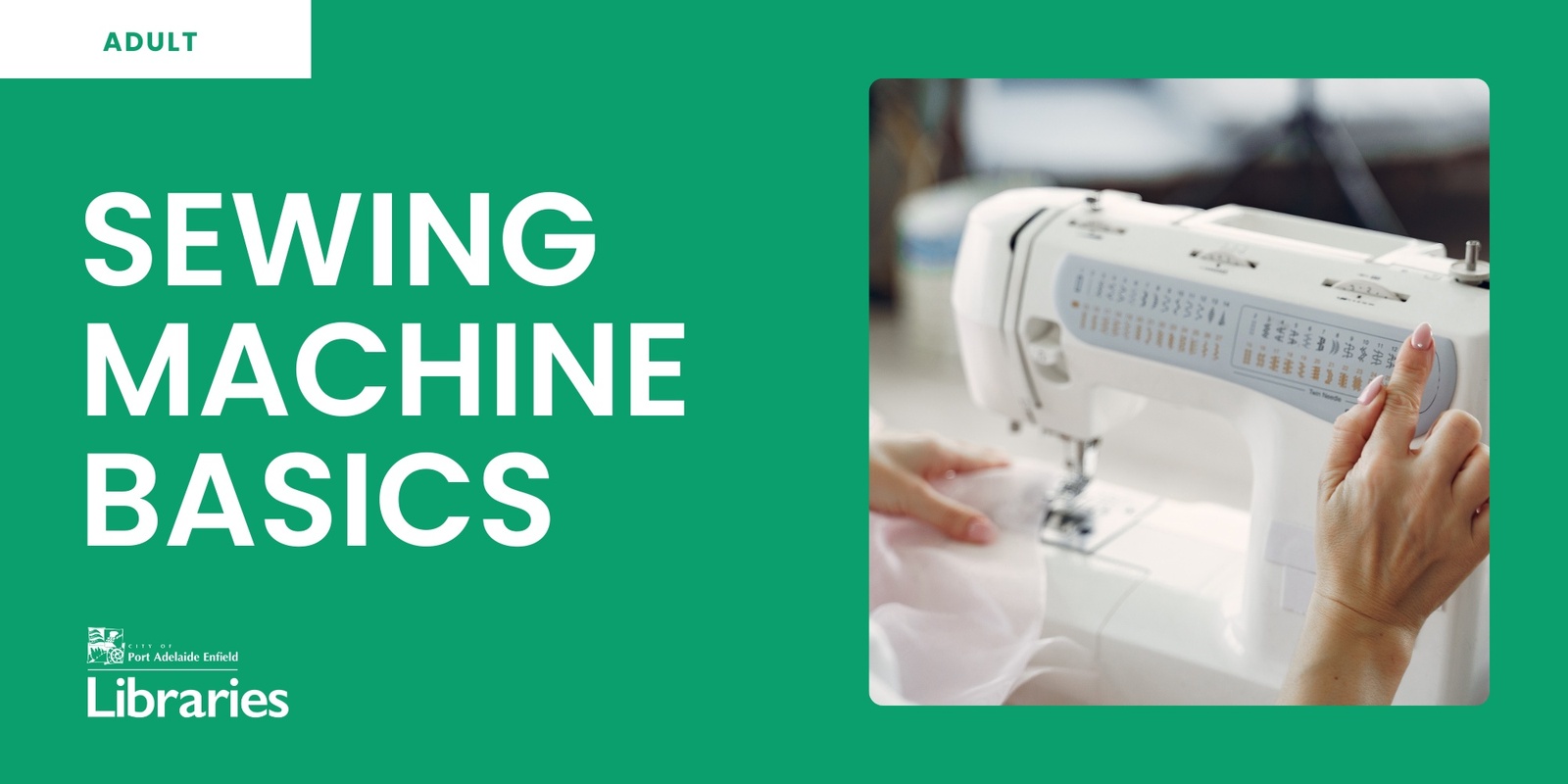 Banner image for Sewing Machine Basics