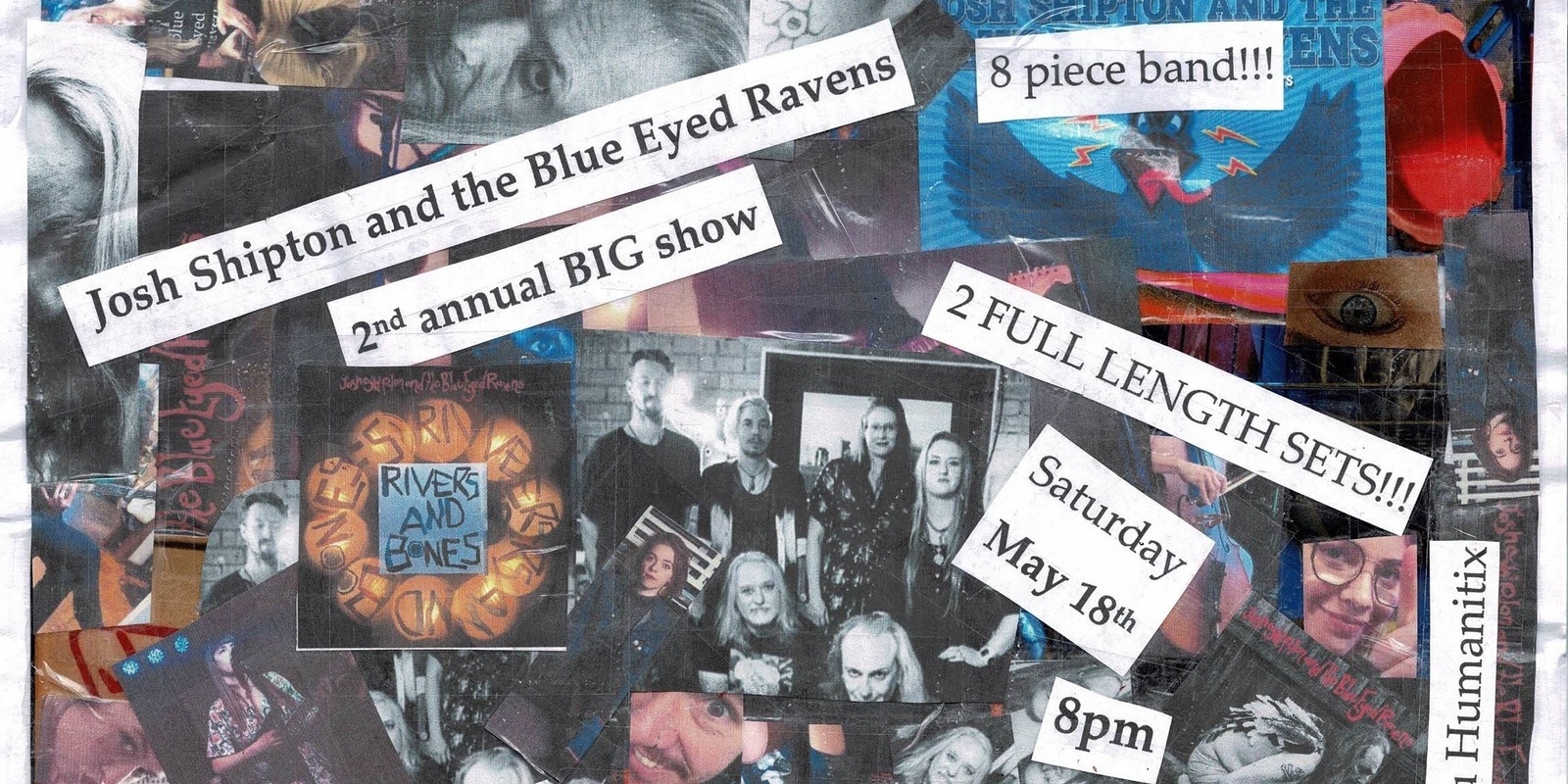 Banner image for Josh Shipton and the Blue Eyed Ravens Big Show 2024