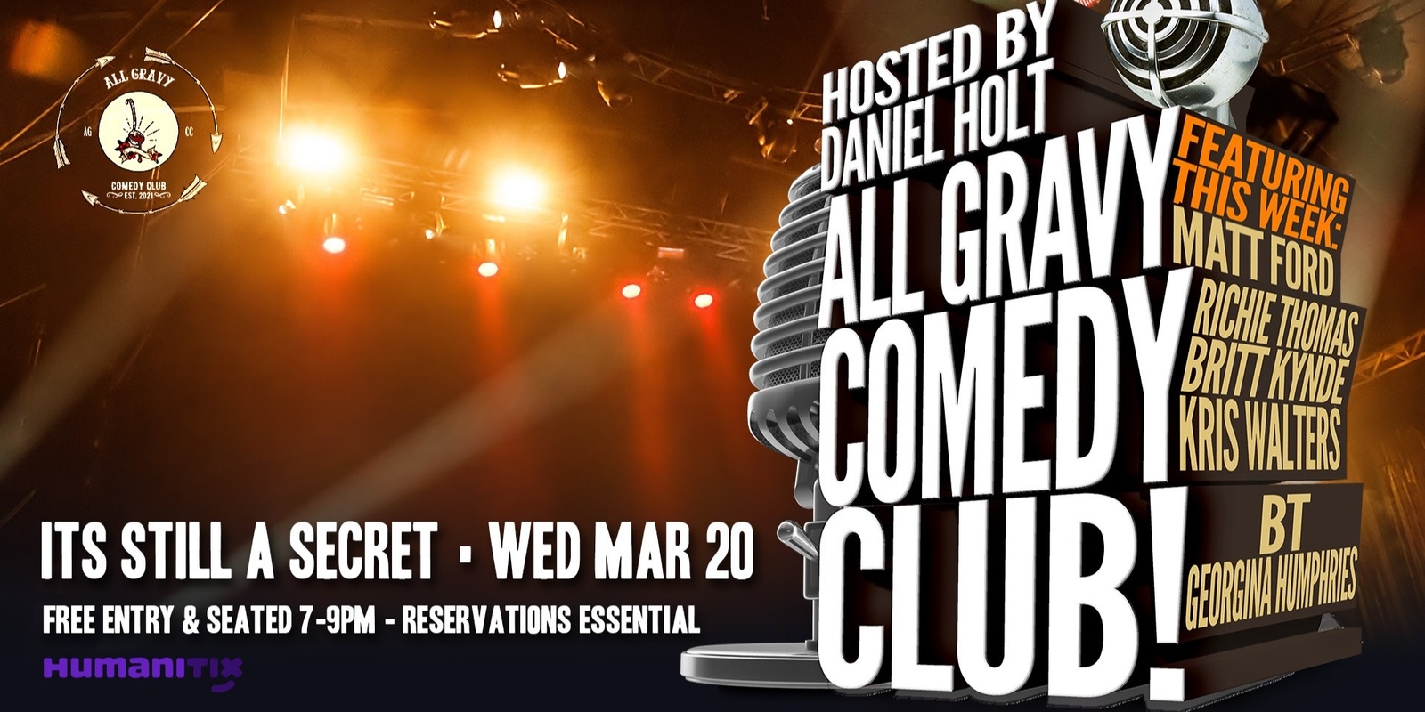 Banner image for All Gravy Comedy Club