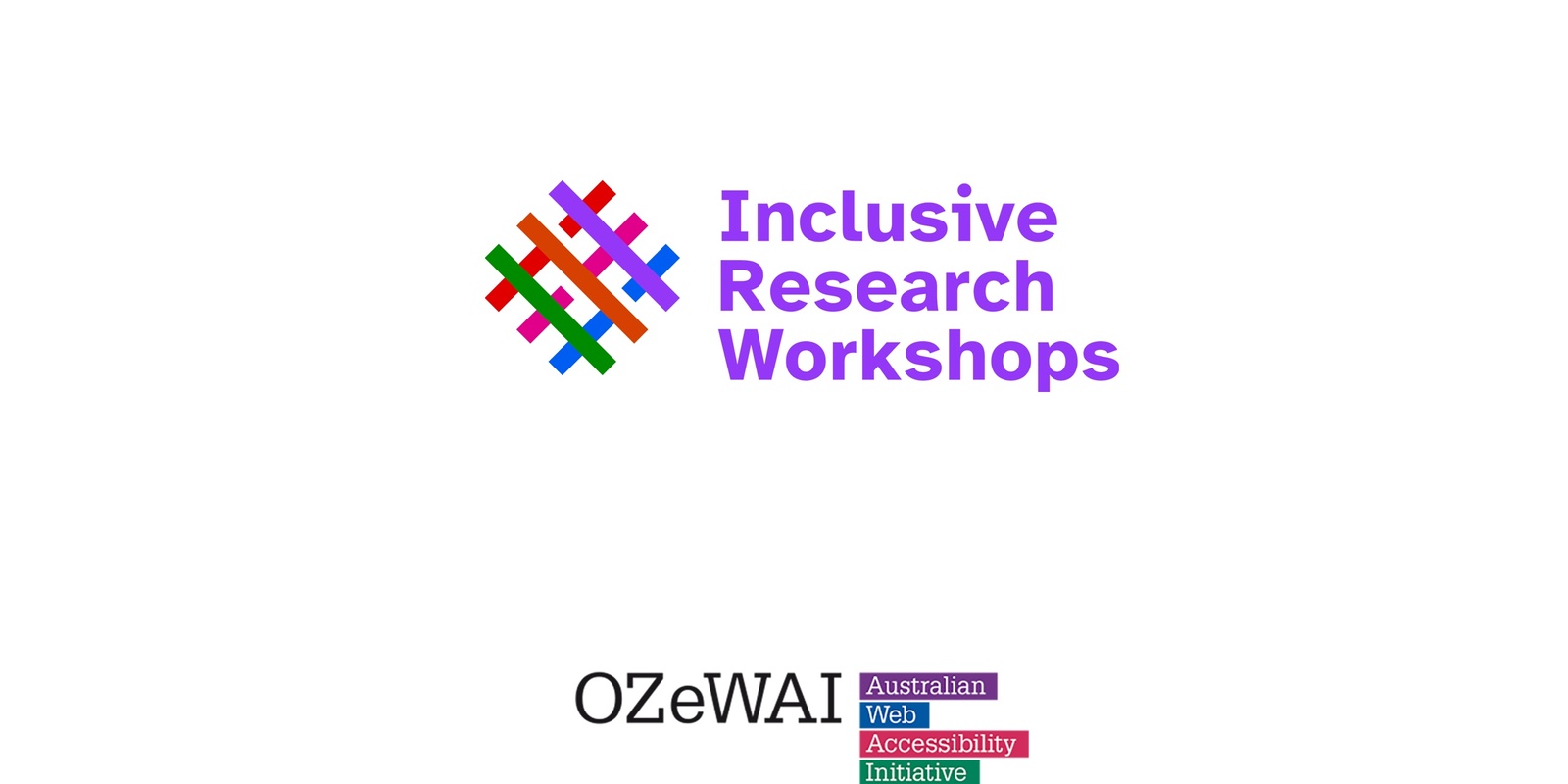 Banner image for Inclusive Research workshop - 2 sessions - 22 and 23 January 2025