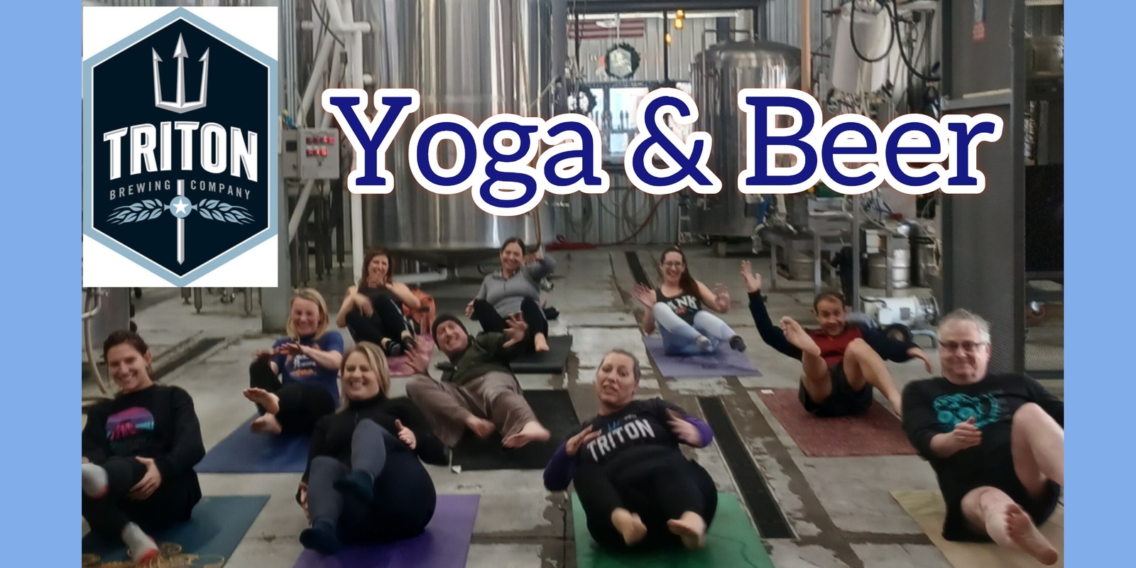 Banner image for Yoga & Beer - Triton Brewing Co