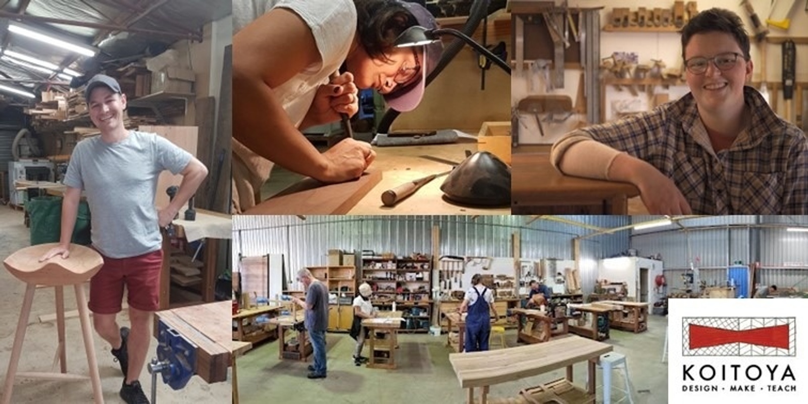 Banner image for Wednesday Night Class with Clare Solomon- Koitoya Woodworking Class 2024