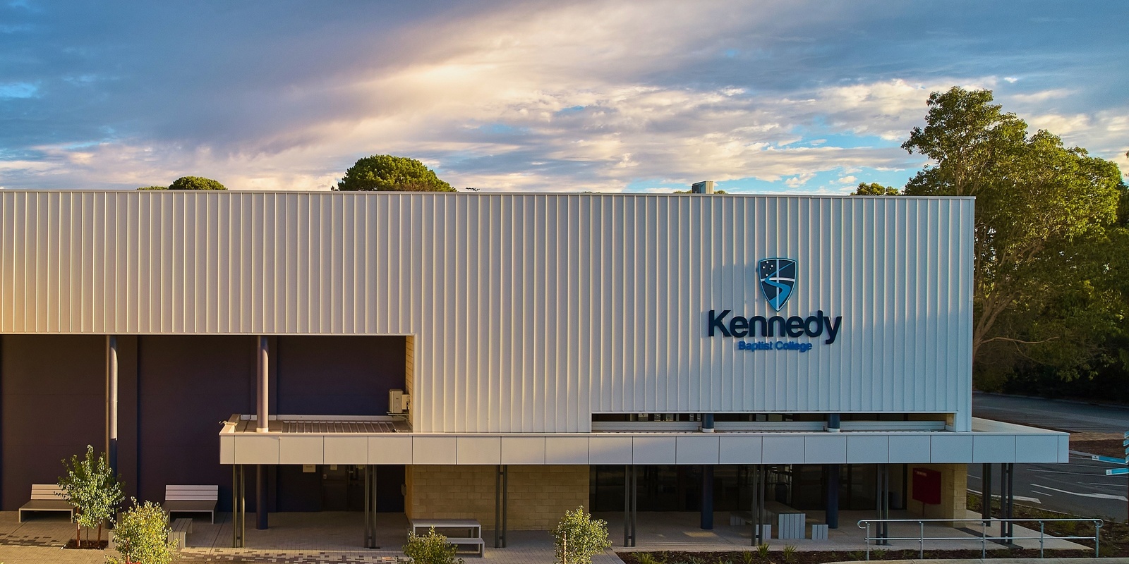 Kennedy Baptist College's banner