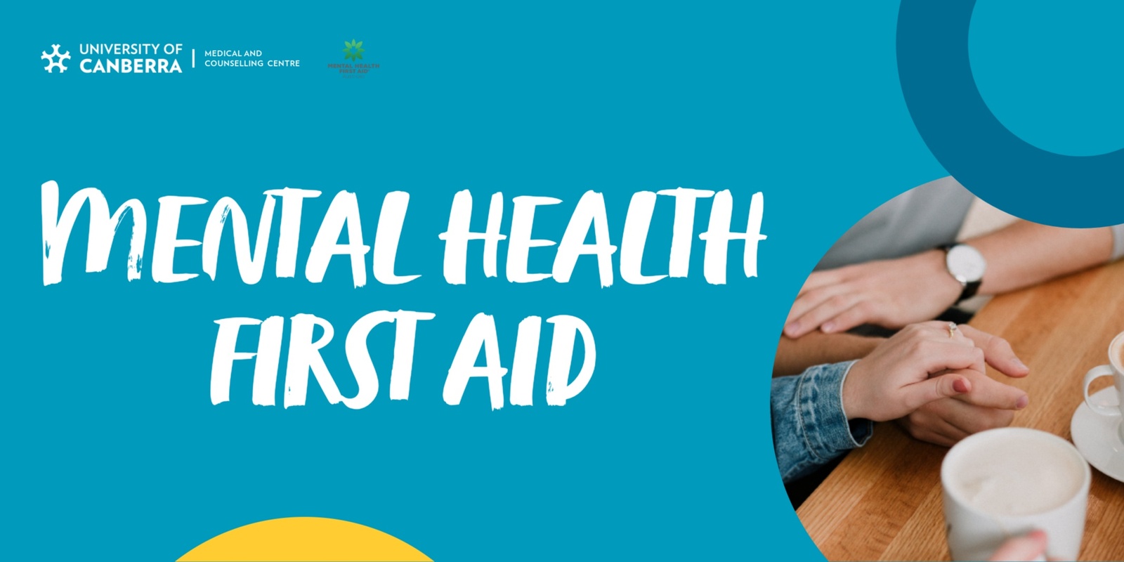 Banner image for Mental Health First Aid (UC Staff)