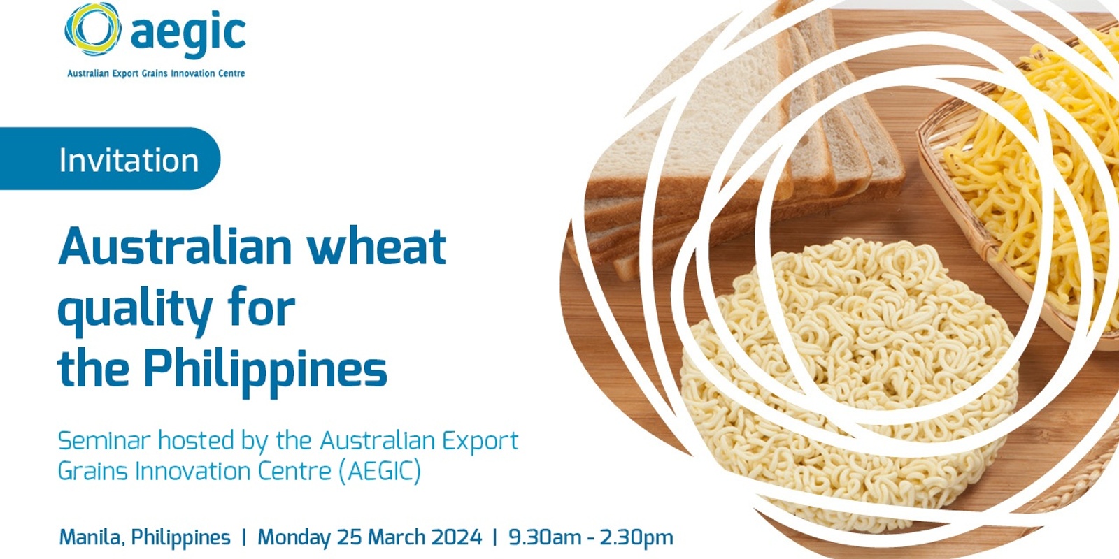 Banner image for Australian wheat quality for the Philippines, Manila, Philippines