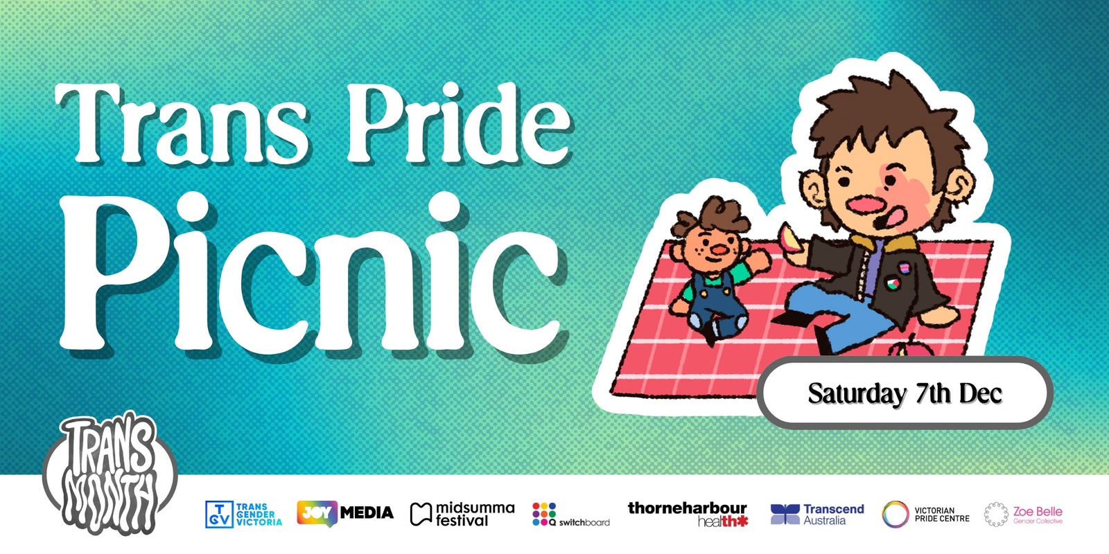 Banner image for NEW DATE: Trans Pride Picnic