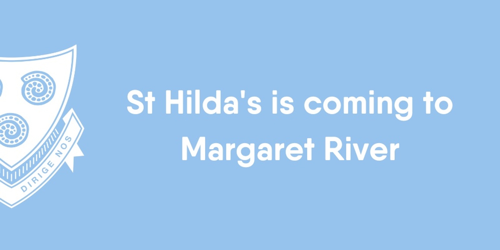 Banner image for St Hilda's is coming to Margaret River