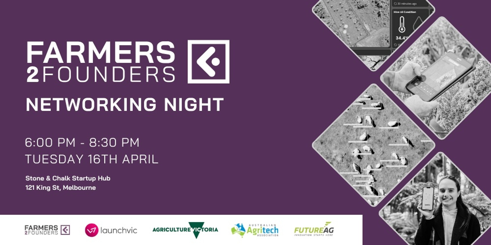 Banner image for Farmers2Founders Networking Night