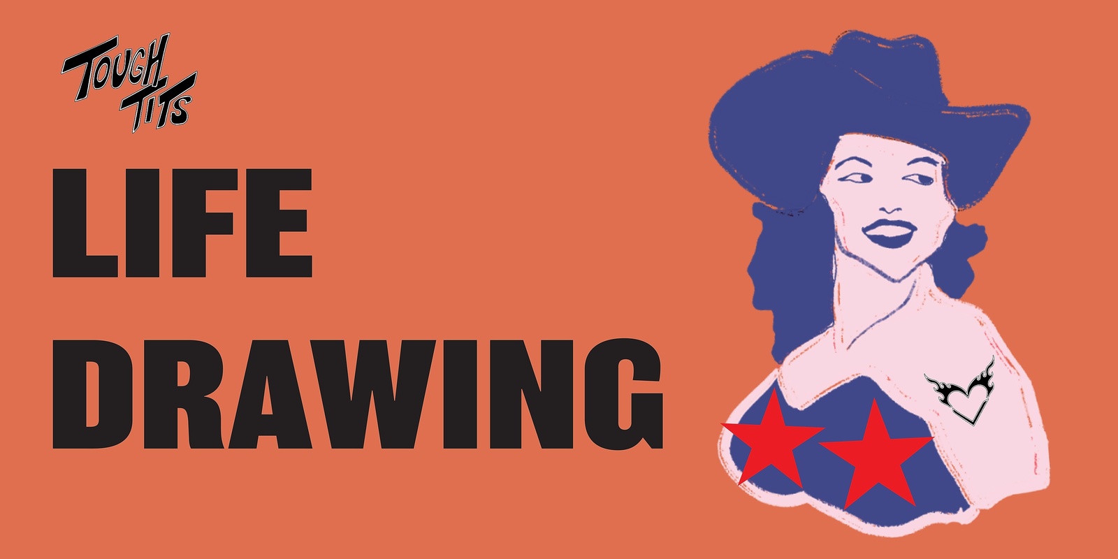 Banner image for Tough Tits Life Drawing