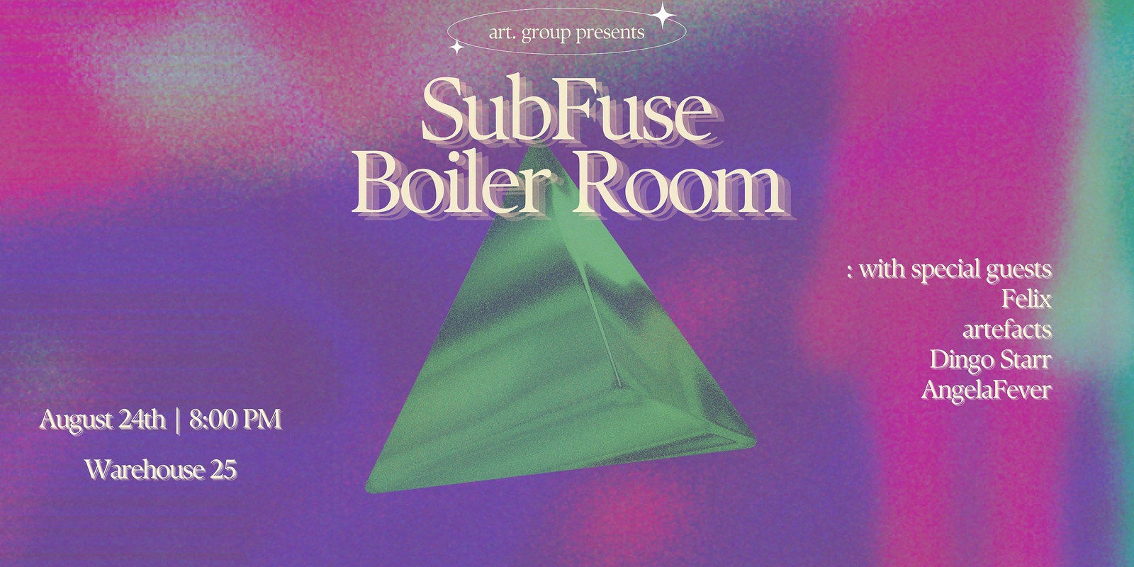 Banner image for SubFuse Boiler Room