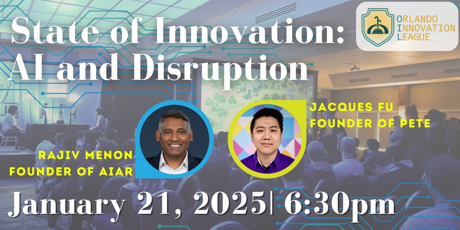 Banner image for State of Innovation: AI and Disruption!