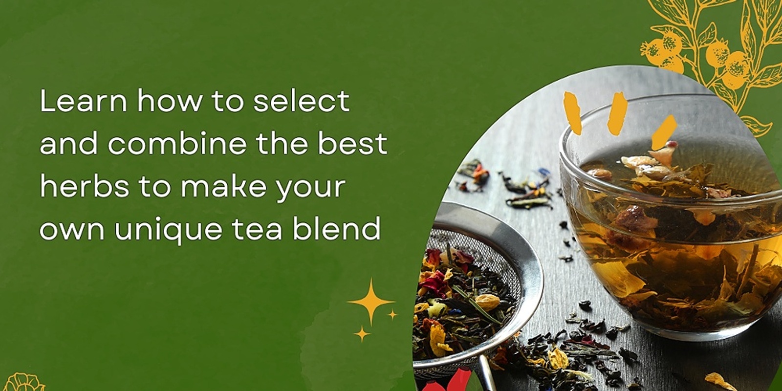 Making Herbal Loose Leaf Tea 