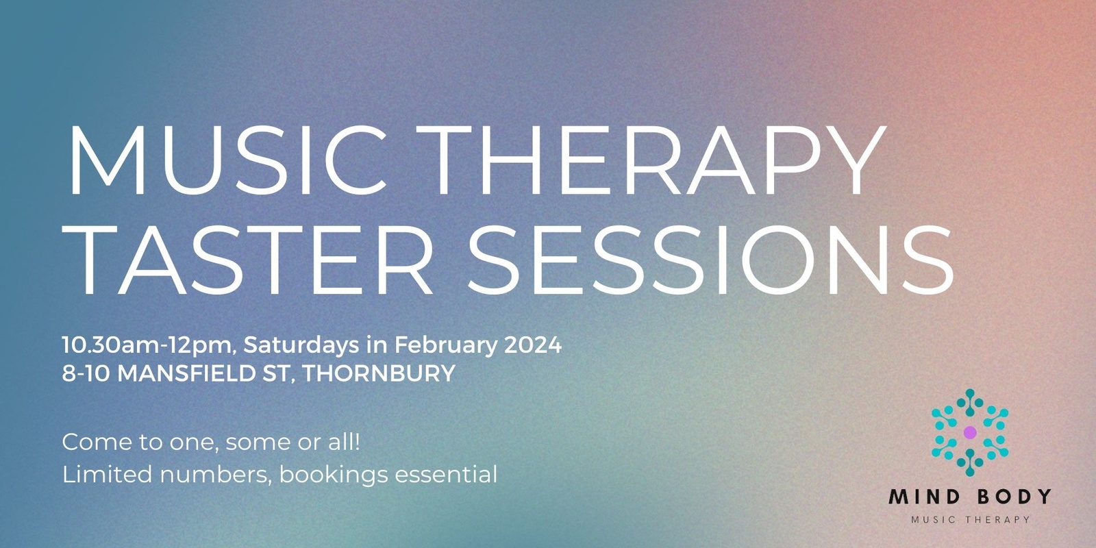 Banner image for Music Therapy Taster Sessions for Adults