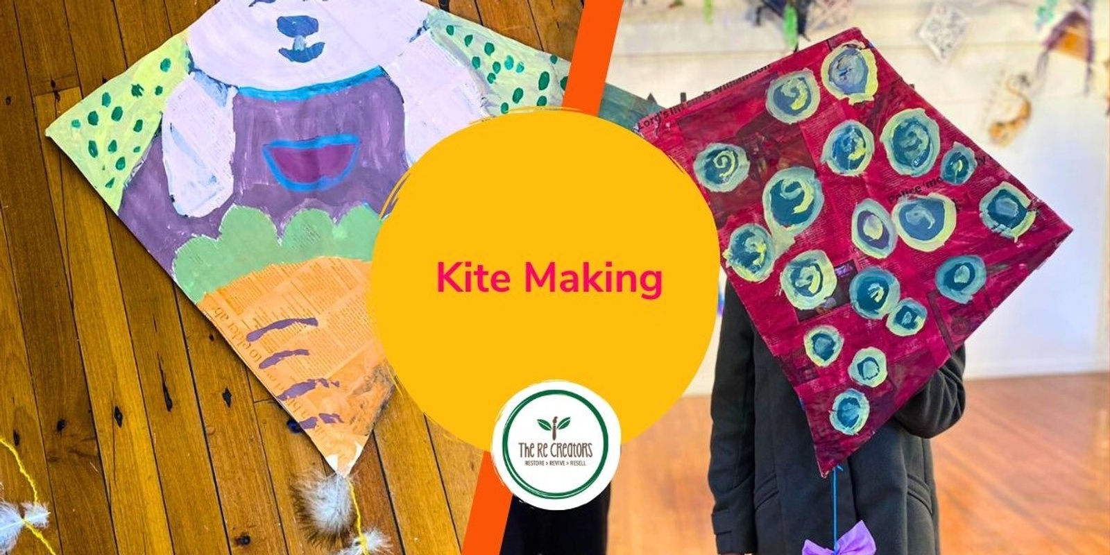 Banner image for Kite Making, Te Oro Music and Arts Centre, Thursday 18 July, 10am - 12pm