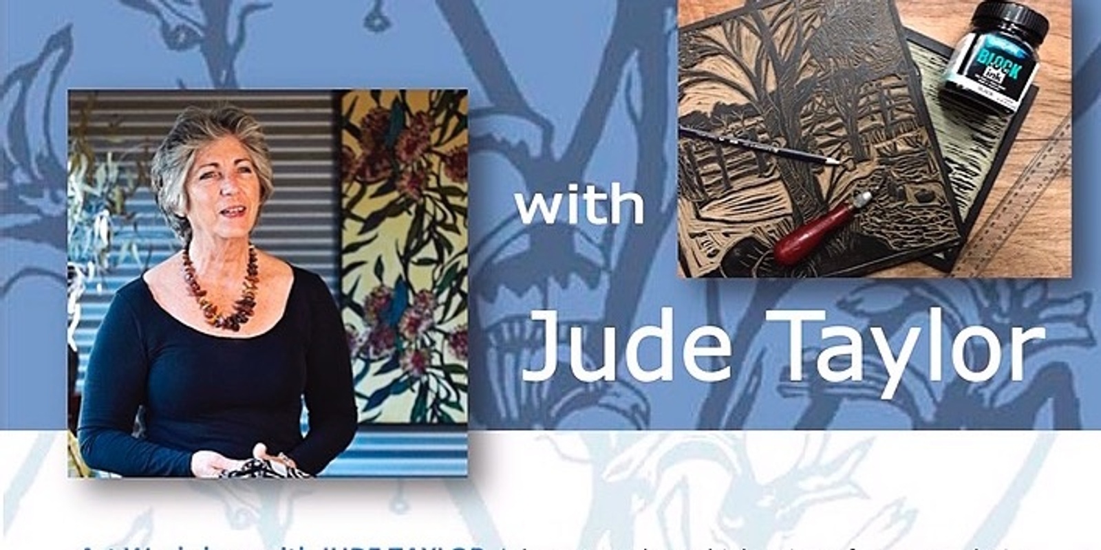 Banner image for Jude Taylor Linocut Art Workshop