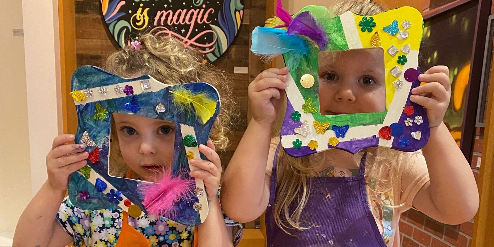 Banner image for My Grownup & Me: PreK Art Class - Wednesday class Oct/Nov