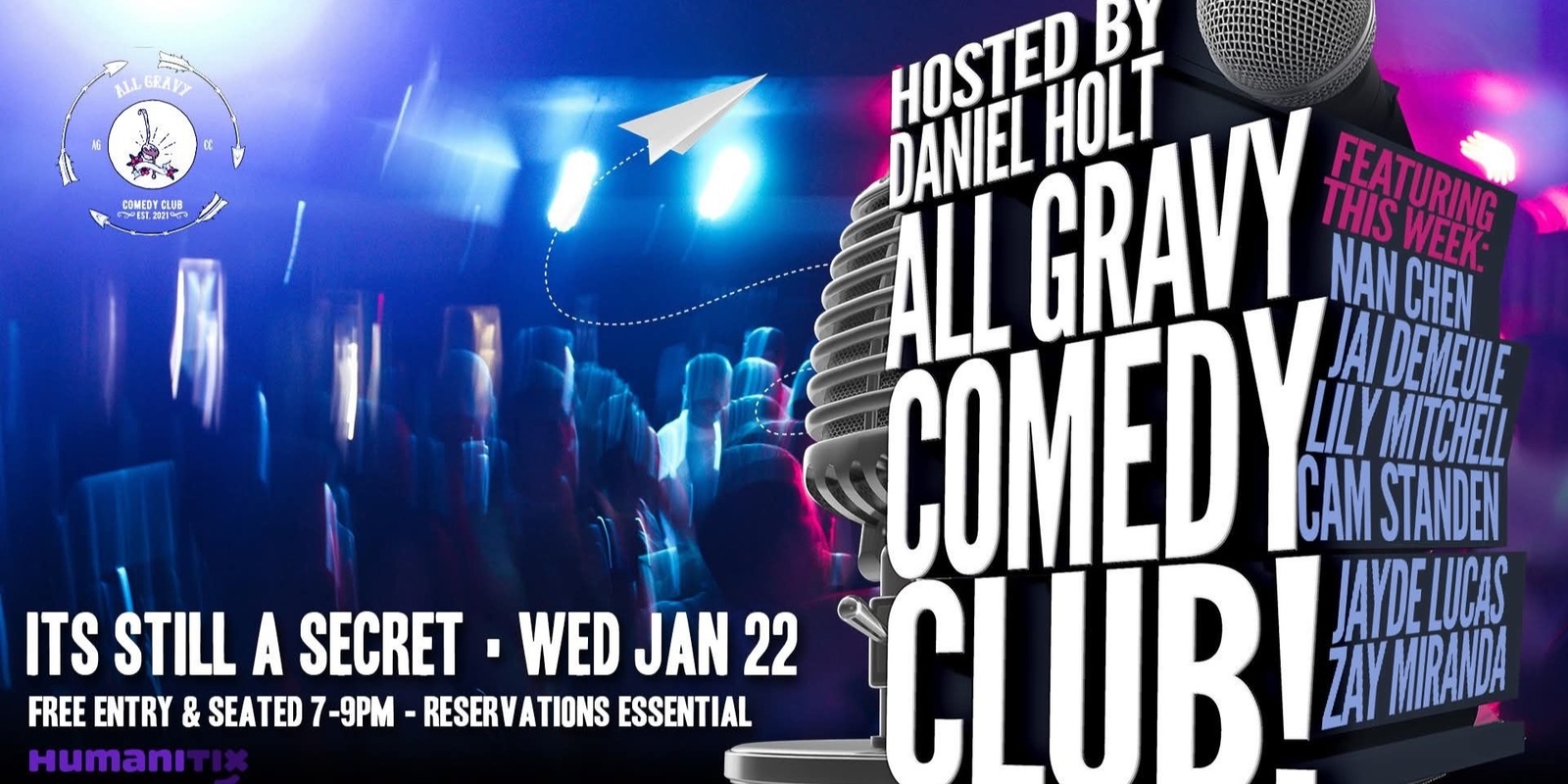 Banner image for All Gravy Comedy Club