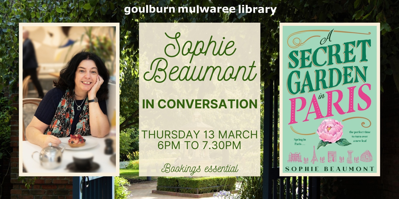 Banner image for Sophie Beaumont in conversation