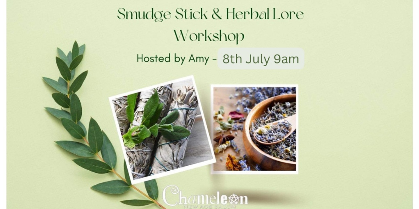 Banner image for Smudge Stick and Herbal Lore Workshop