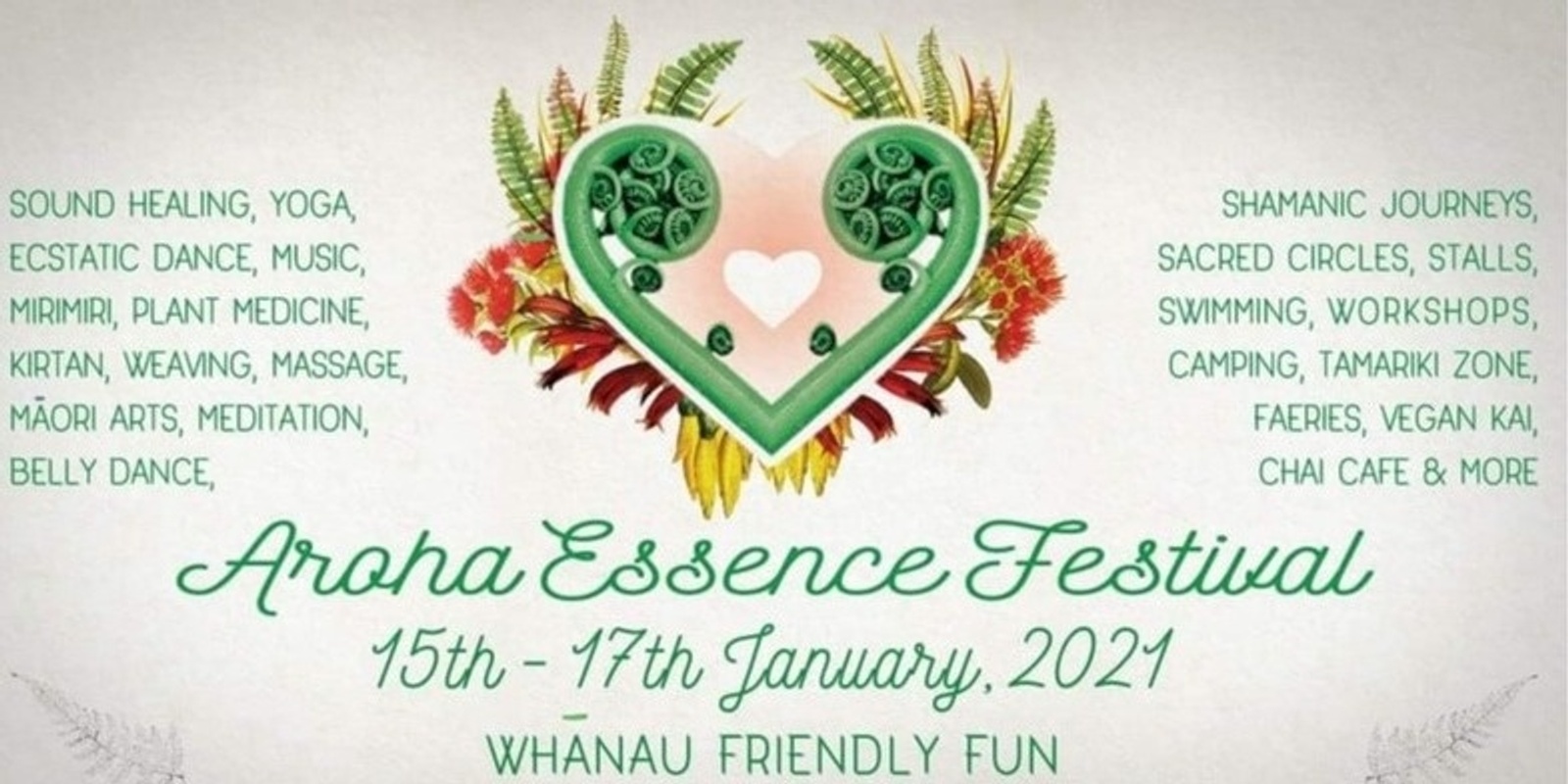 Banner image for Aroha Essence Festival 2021