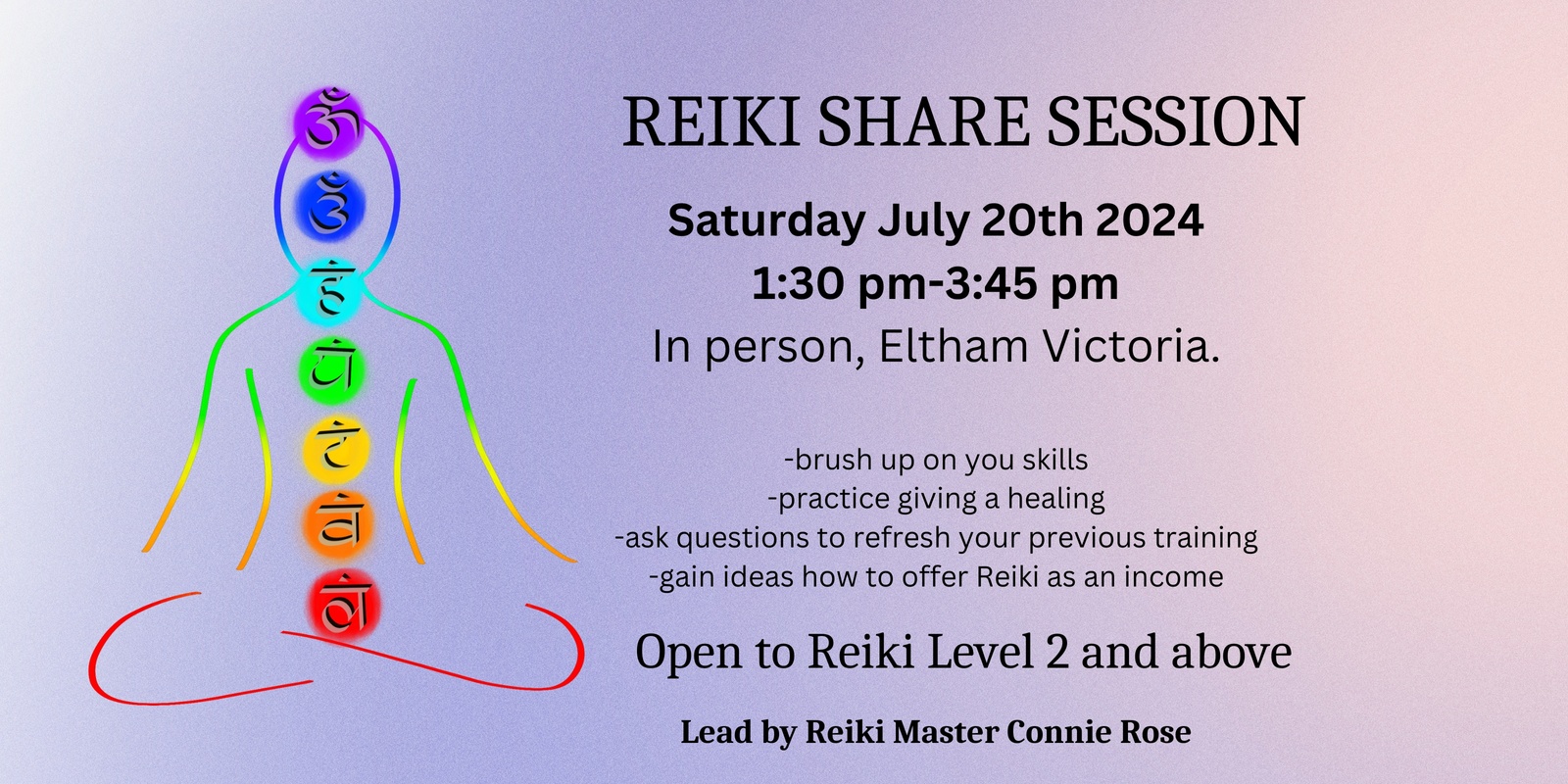 Banner image for REIKI SHARE SESSION