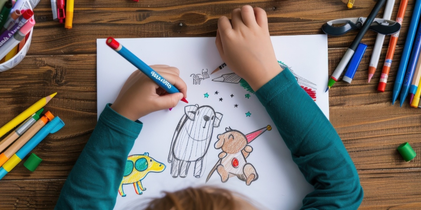 Banner image for School Holidays - Learn To Draw Cartoons - Ages: 5-12 @ Moorebank Library 