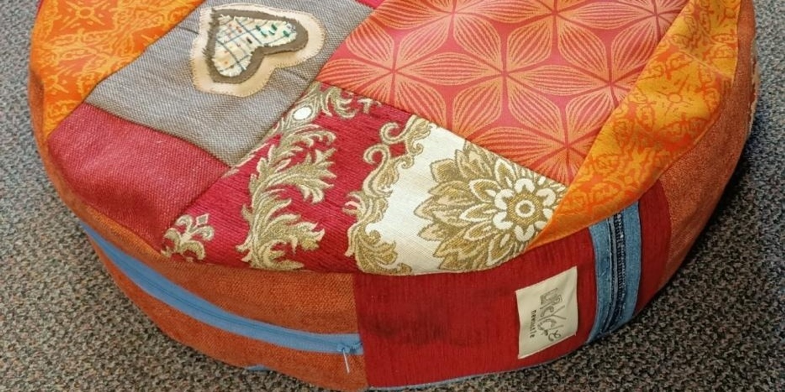 Banner image for Upcycled Floor/Meditation cushion workshop (Upcycle Newcastle)