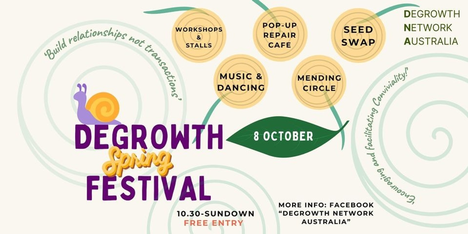 Banner image for Degrowth Spring Festival
