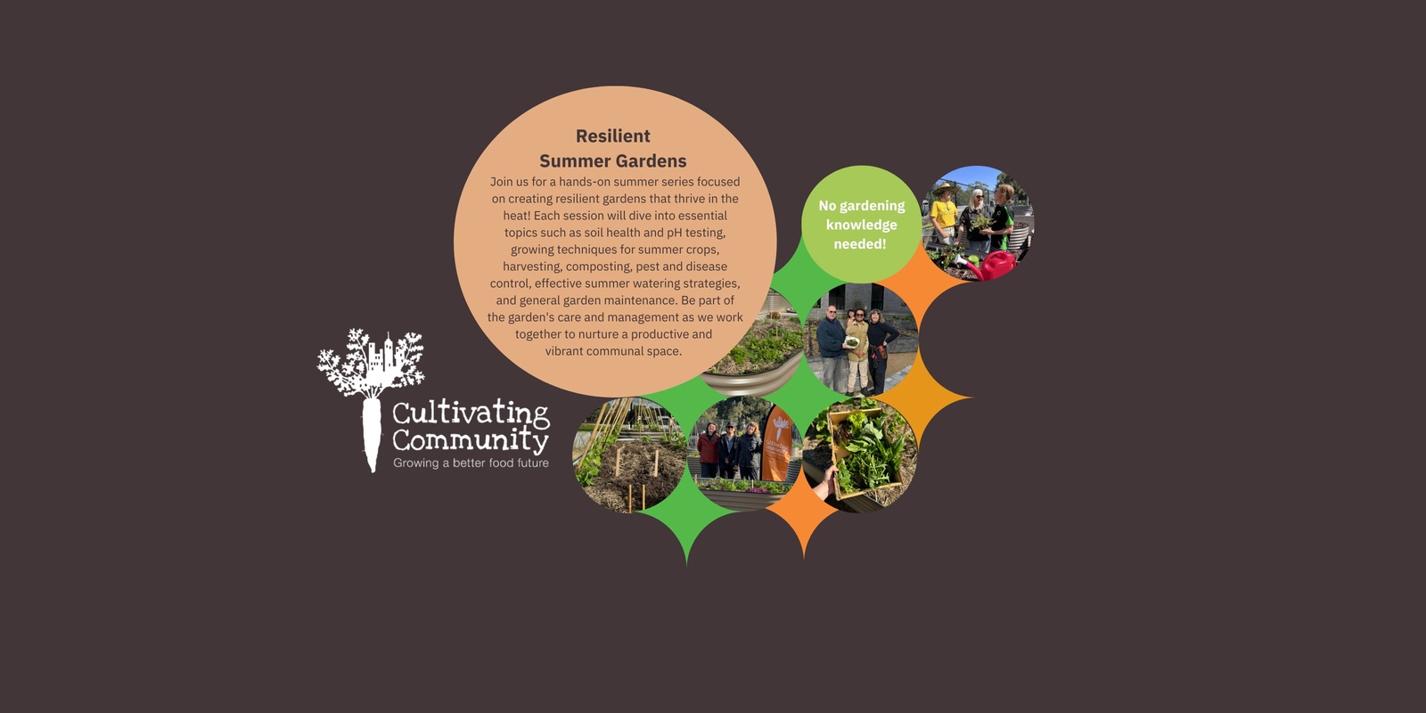 Banner image for Resilient Summer Gardens workshops