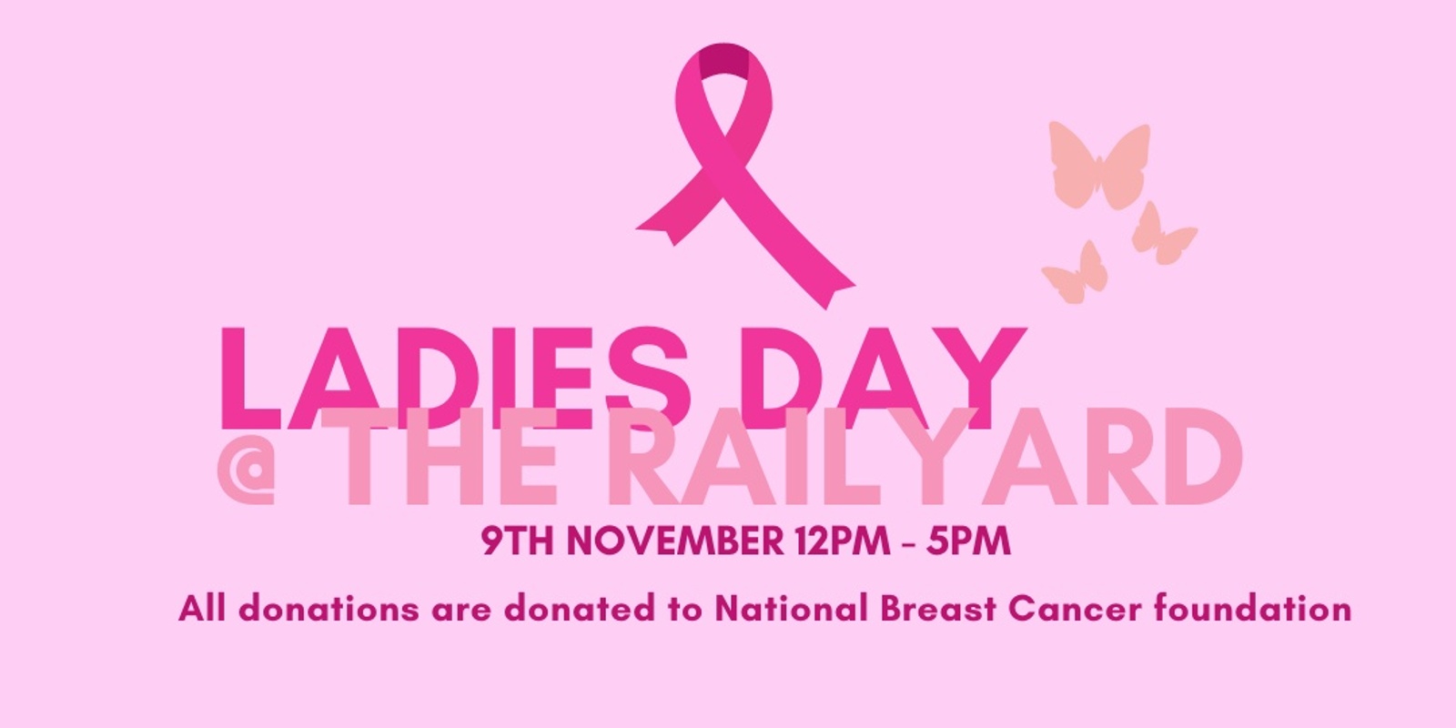 Banner image for Ladies Day @ the Railyard 