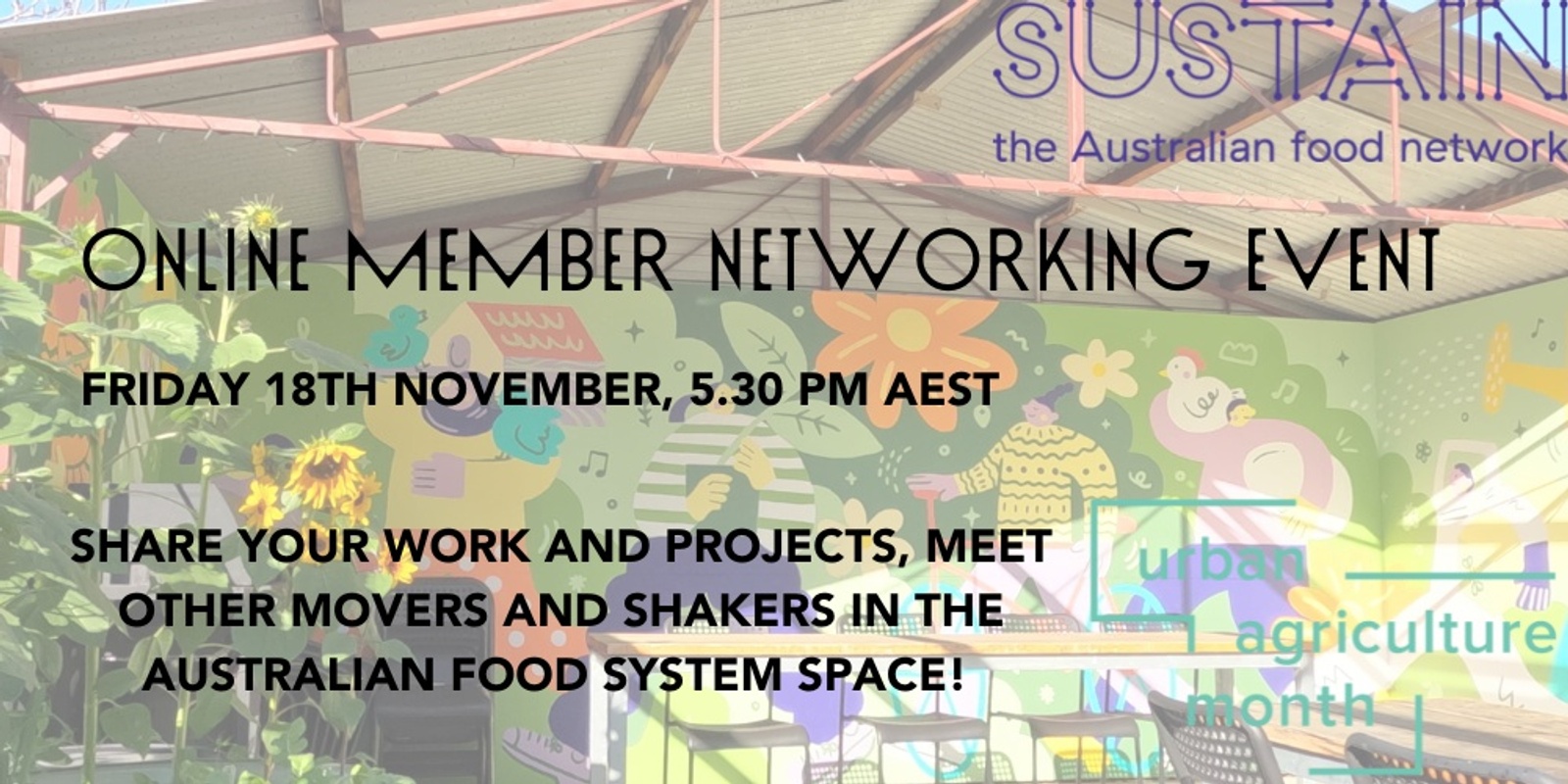 Banner image for Sustain member networking meet-up