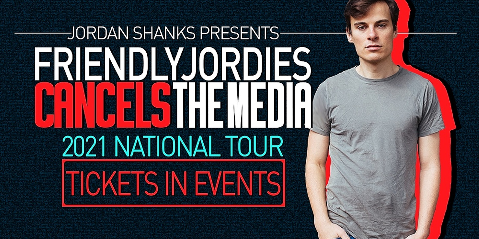 Banner image for Friendlyjordies Cancels the Media (Gold Coast)