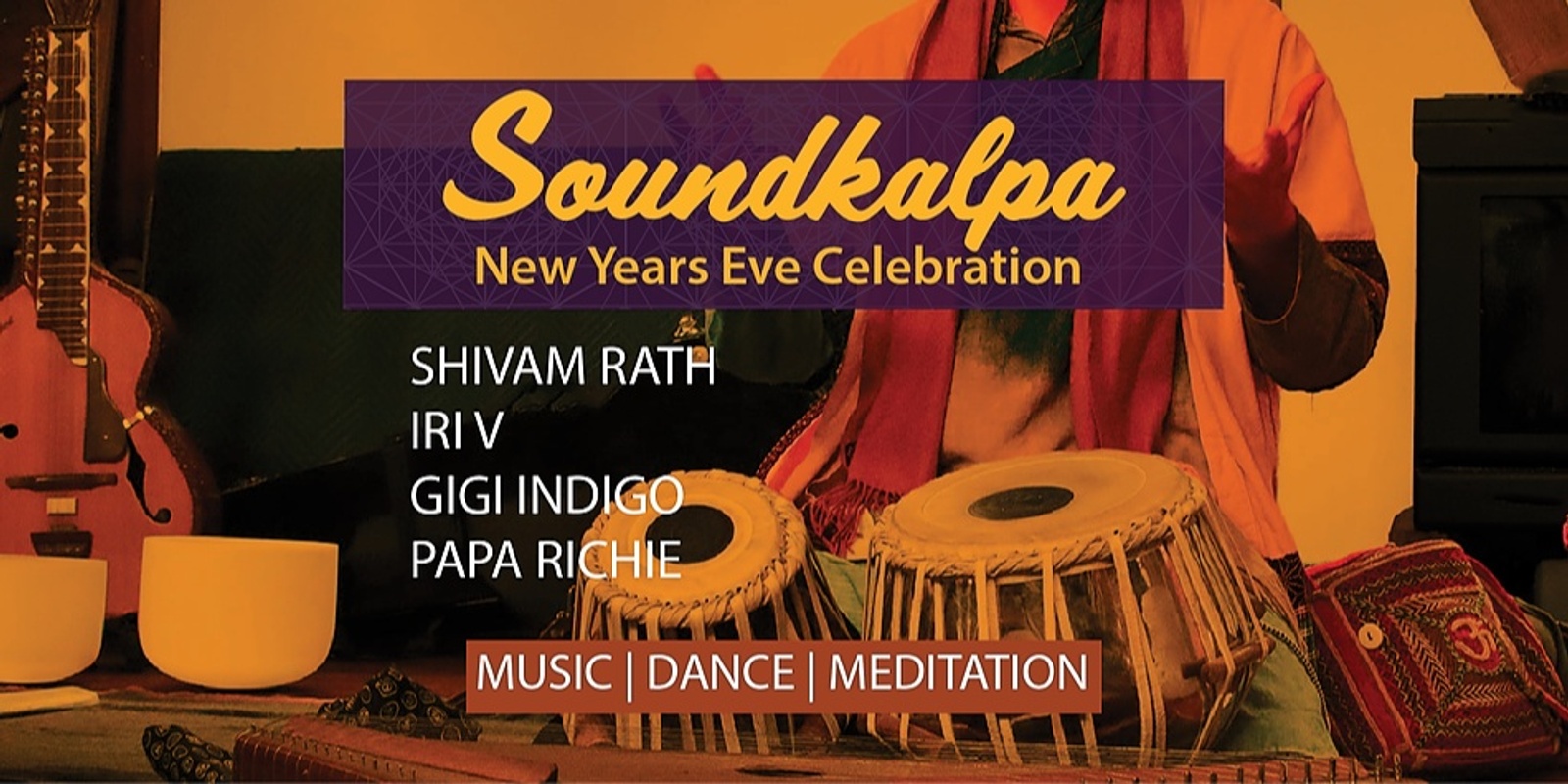 Banner image for New Years Eve in Nimbin: Soundkalpa