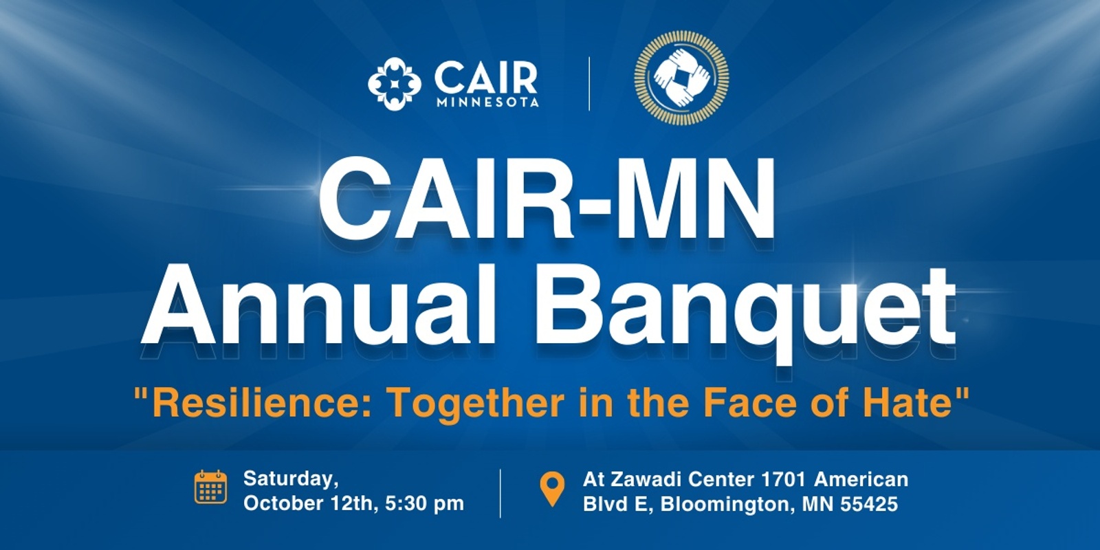 Banner image for CAIR-MN Annual Banquet