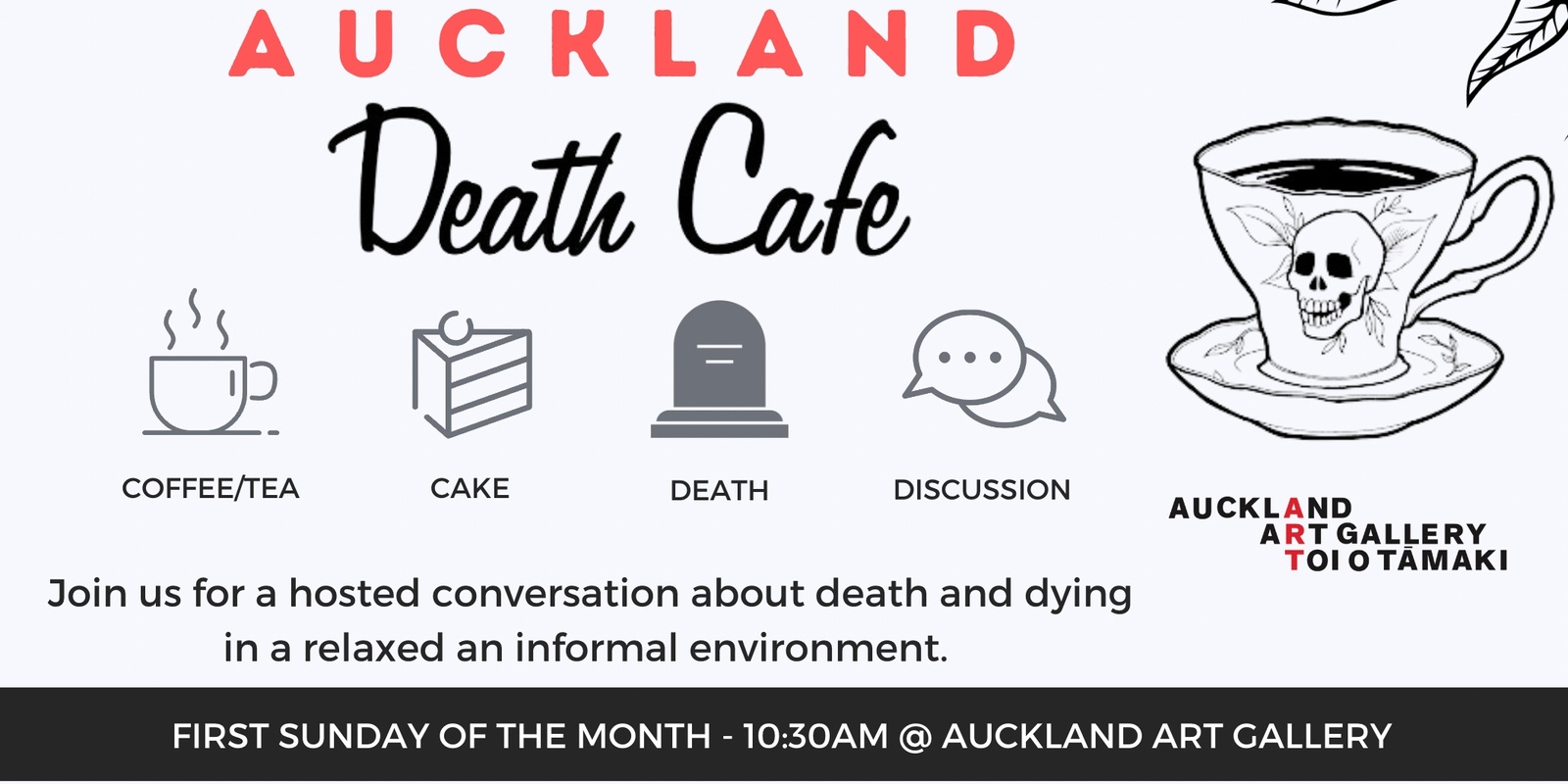 Banner image for Auckland Death Cafe (Dec)