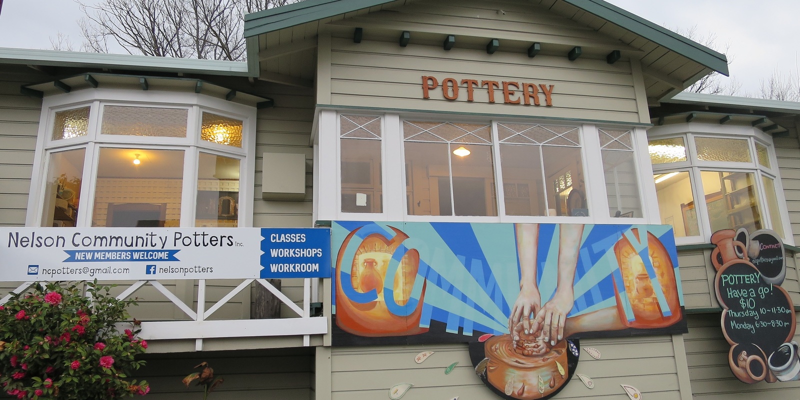 Nelson Community Potters's banner