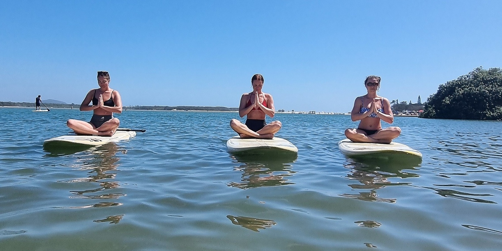 Banner image for ZEN on WATER with SUP YOGA 